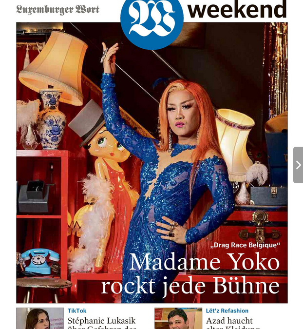 Madame Yoko aus Ell rockt nicht nur bei „Drag Race Belgique“ die Bühne