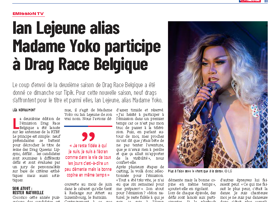 Drag Race Belgique : un Arlonais parmi les neuf queens de la saison 2